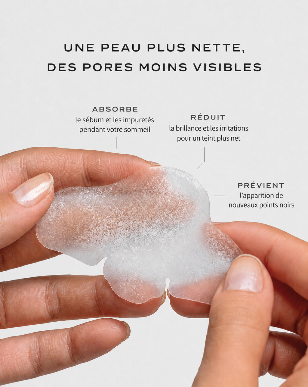 Patchs hydrocolloïdes pour le nez