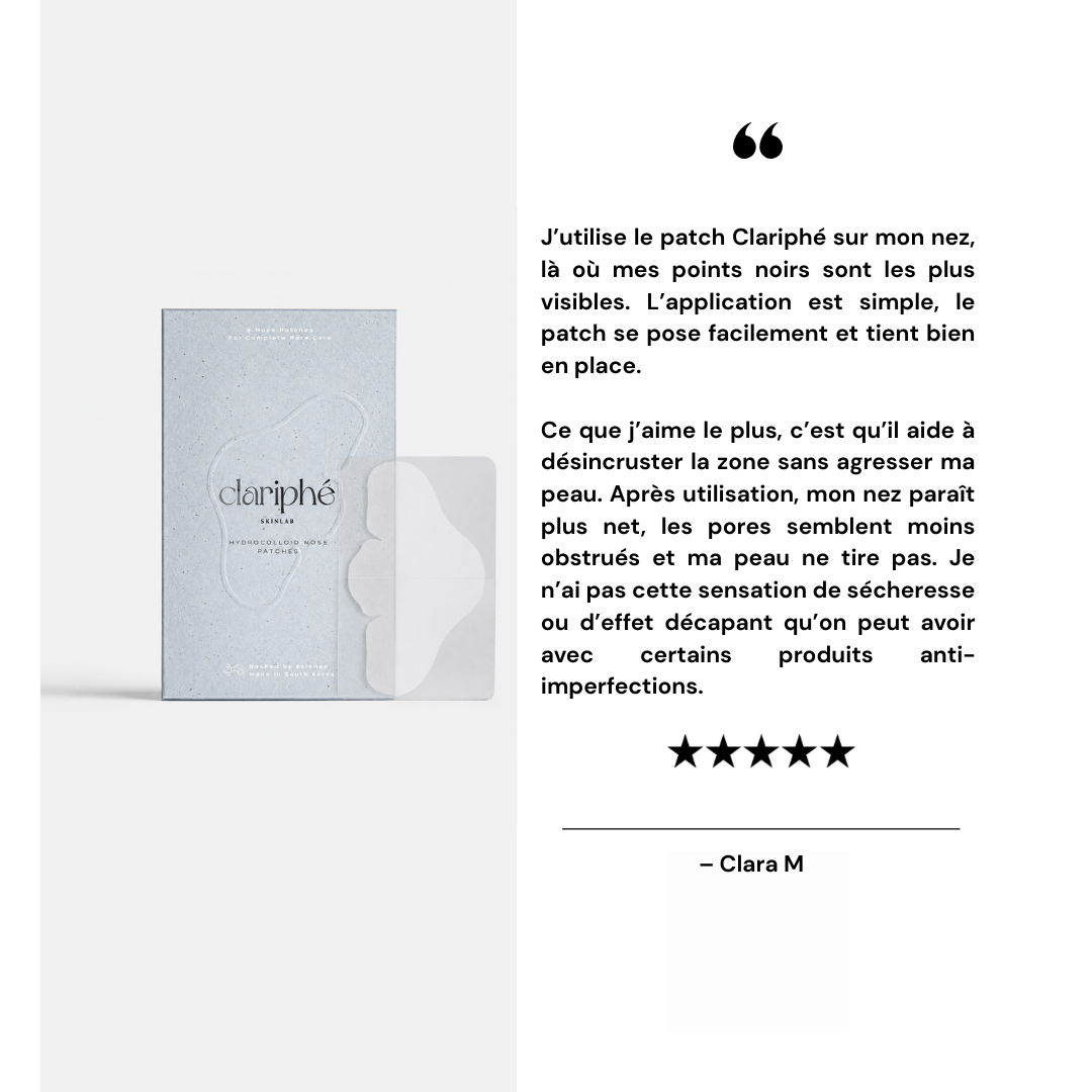 Patchs hydrocolloïdes pour le nez